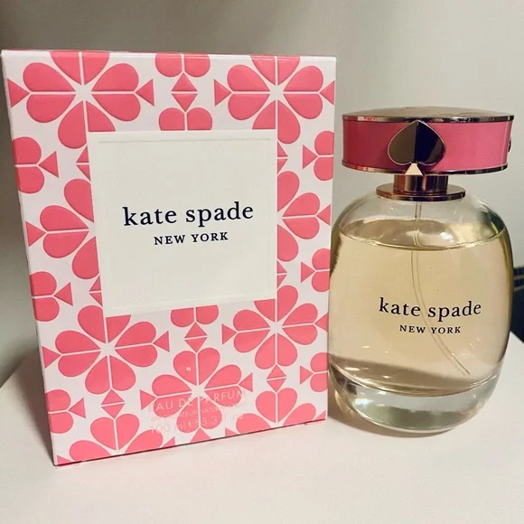 Kate Spade New York Perfume with Pink Floral Box - Picture 1 of 2